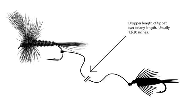 The Fly Fishing Place Basics Collection - Foam Hoppers Dry Fly Assortment -  10 Dry Fishing Grasshopper Flies - 5 Patterns - Hook Size 10